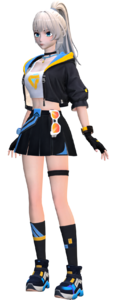 Player girl