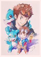 Daisuke Motomiya, Digimon, Yaoi Canon Characters