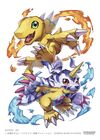 Agumon and Gabumon Deck Sleeve.jpg