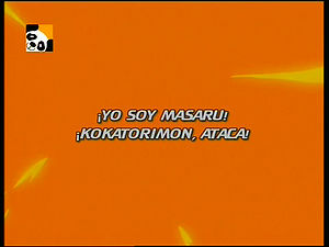 O Meu Nome é Masaru! Kokatorimon Ataca! ("My Name is Masaru! Kokatorimon Strikes!")