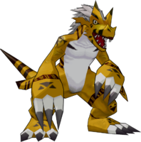 Growlmon (Orange) DSAM Model.png