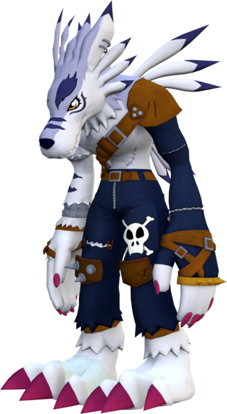 File:Were Garurumon Model DSR.png