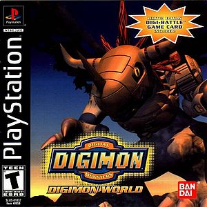 Digimon World Box Art