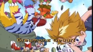 Greymons Geburt ("Greymon's Birth")