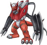 Megidramon- Evolução de Megalogrowmon