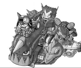 Appli Monsters: Appmon Academy!! promo art