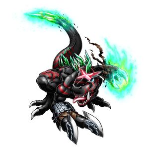 Dark Tyranomon (X-Antibody) - Wikimon - The #1 Digimon wiki